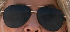 close up of sunglasses from photo from IGN 